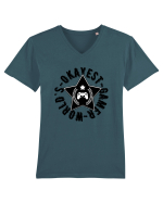 World's Okayest Gamer Tricou mânecă scurtă guler V Bărbat Presenter