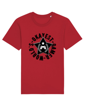World's Okayest Gamer Red