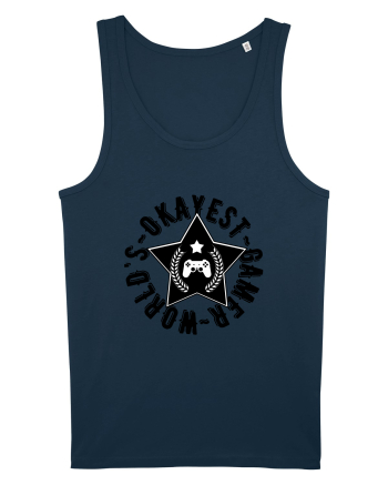 World's Okayest Gamer Navy