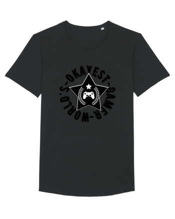 World's Okayest Gamer Black