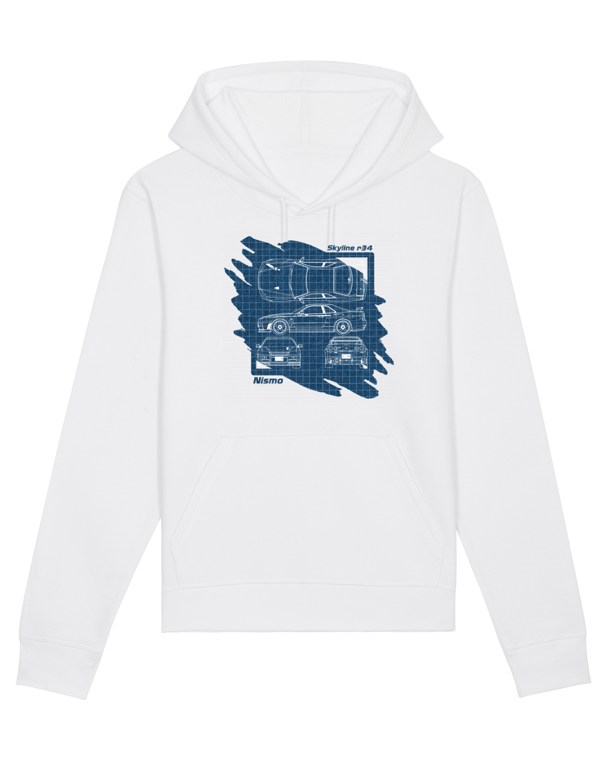 Hanorac Unisex Drummer White