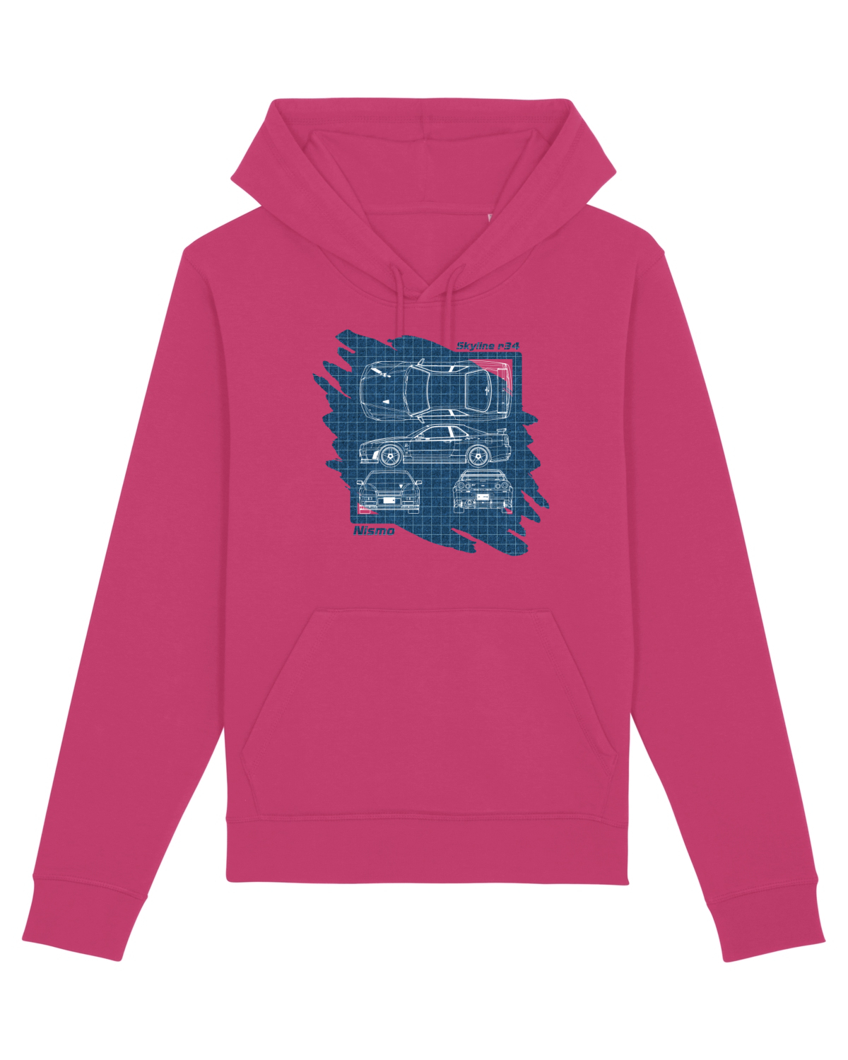 Hanorac Unisex Drummer Raspberry