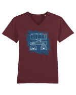 Is that a Supr... r34??  Tricou mânecă scurtă guler V Bărbat Presenter