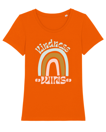 Kindness Wins Bright Orange