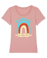 Kindness Wins Tricou mânecă scurtă guler larg fitted Damă Expresser