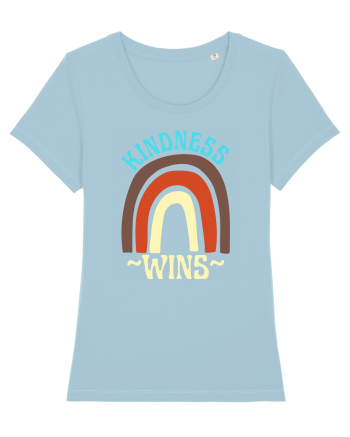 Kindness Wins Sky Blue