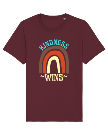 Kindness Wins Burgundy