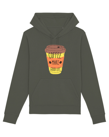 Coffee Make Good Life  Khaki