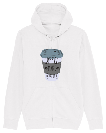 Coffee Make Good Life  White