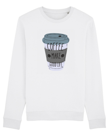 Coffee Make Good Life  White