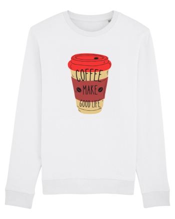 Coffee Make Good Life  White