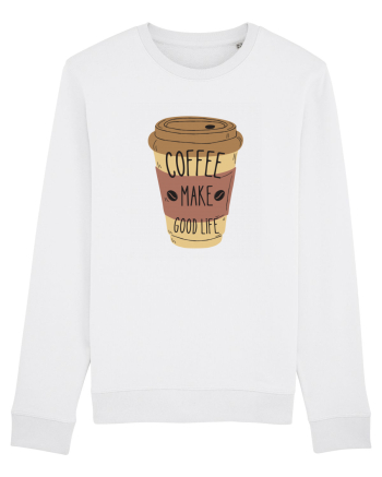 Coffee Make Good Life  White