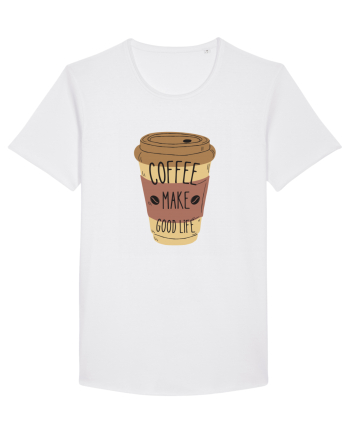 Coffee Make Good Life  White