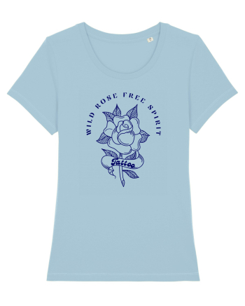 Wild Rose Sky Blue