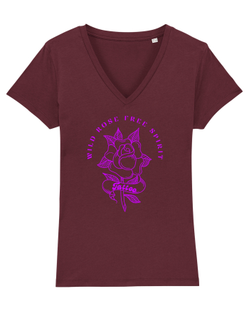 Wild Rose Burgundy