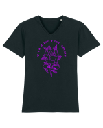 Wild Rose Tricou mânecă scurtă guler V Bărbat Presenter