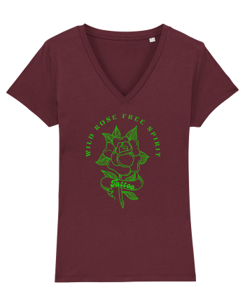Wild Rose Burgundy