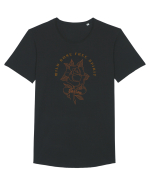 Wild Rose Tricou mânecă scurtă guler larg Bărbat Skater