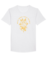 Wild Rose Tricou mânecă scurtă guler larg Bărbat Skater
