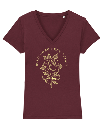 Wild Rose Burgundy
