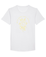 Wild Rose Tricou mânecă scurtă guler larg Bărbat Skater