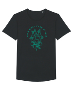 Wild Rose Tricou mânecă scurtă guler larg Bărbat Skater