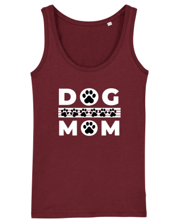 Dog Mom Burgundy