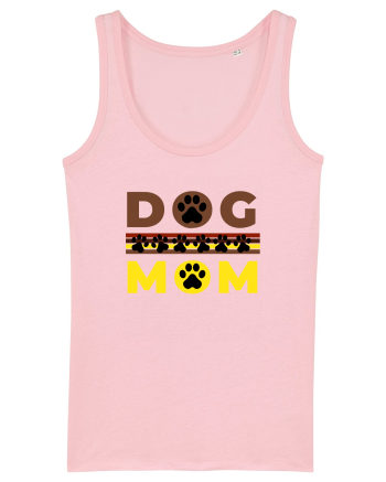 Dog Mom Cotton Pink