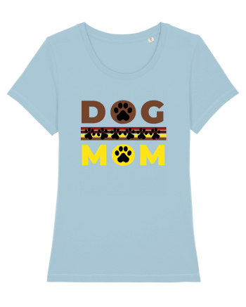 Dog Mom Sky Blue