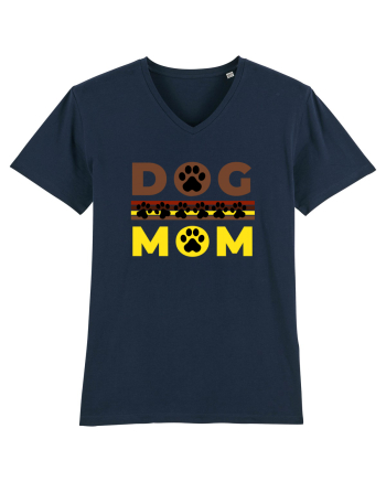 Dog Mom French Navy