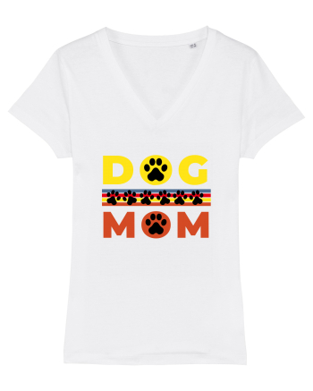 Dog Mom White