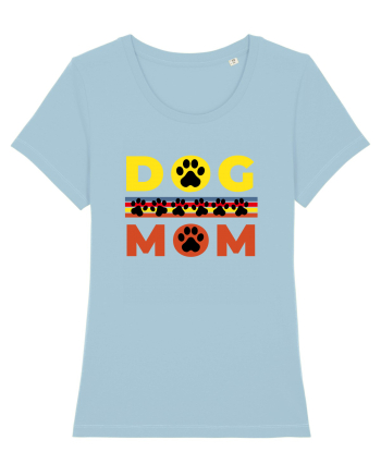 Dog Mom Sky Blue