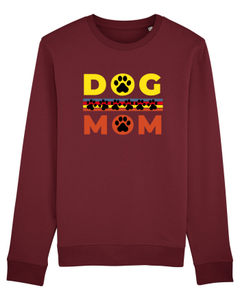Dog Mom Burgundy