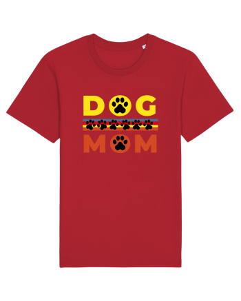 Dog Mom Red