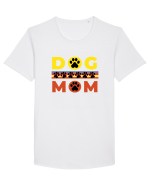 Dog Mom Tricou mânecă scurtă guler larg Bărbat Skater