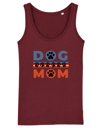 Dog Mom Burgundy