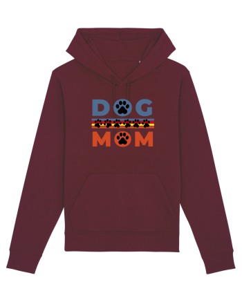 Dog Mom Burgundy
