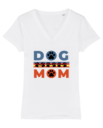 Dog Mom White