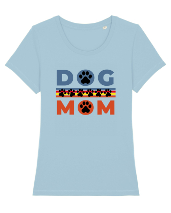 Dog Mom Sky Blue