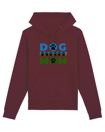 Dog Mom Burgundy