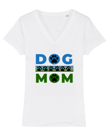 Dog Mom White