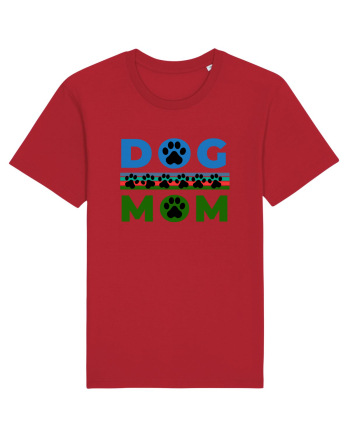 Dog Mom Red