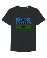 Dog Mom Tricou mânecă scurtă guler larg Bărbat Skater