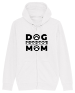 Dog Mom Hanorac cu fermoar Unisex Connector