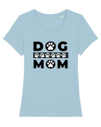 Dog Mom Sky Blue