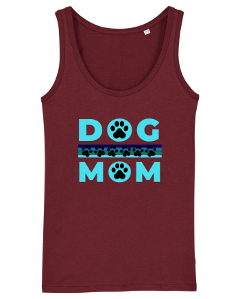 Dog Mom Burgundy