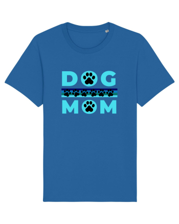 Dog Mom Royal Blue