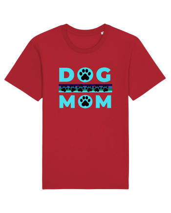 Dog Mom Red