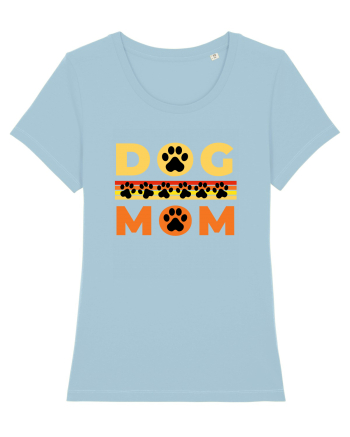 Dog Mom Sky Blue
