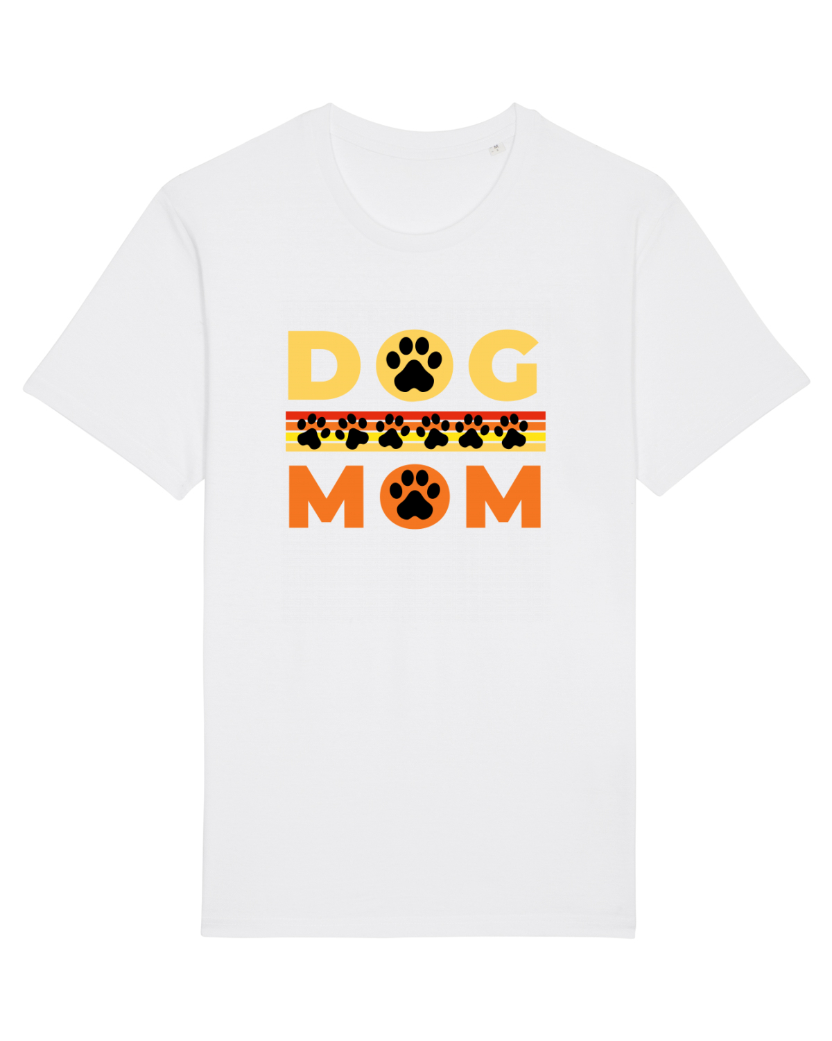 Tricou mânecă scurtă Unisex Rocker White